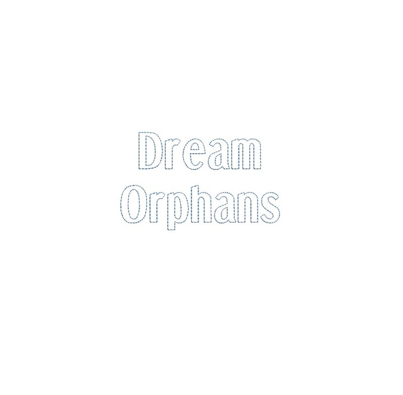 Dream Orphans Bean Outline ESA font
