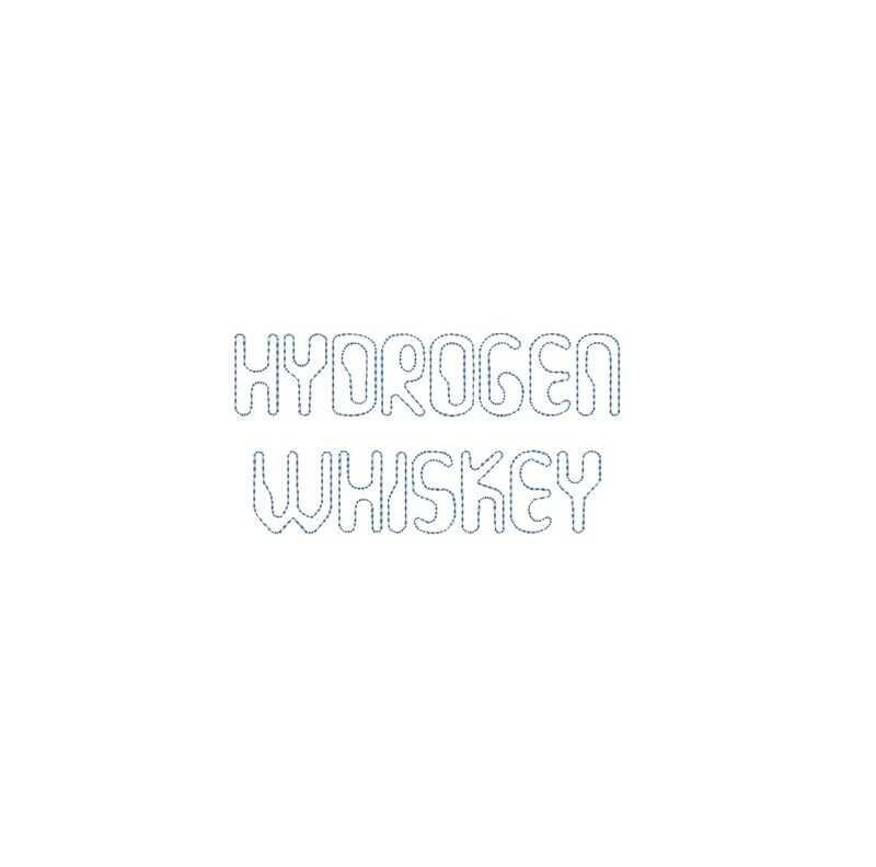 Hydrogen Whiskey Bean Outline ESA font