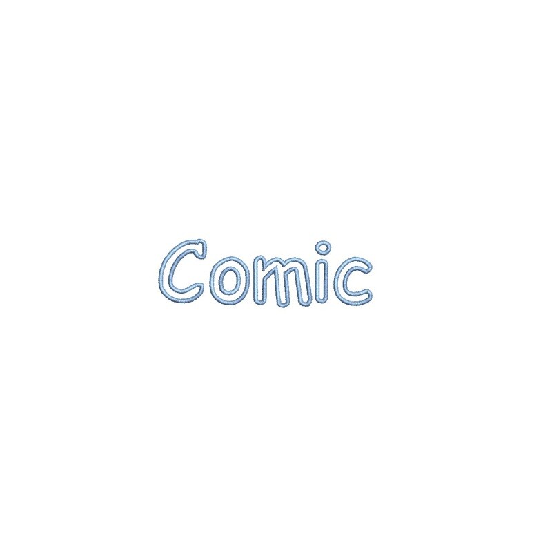 Comic Outline ESA font