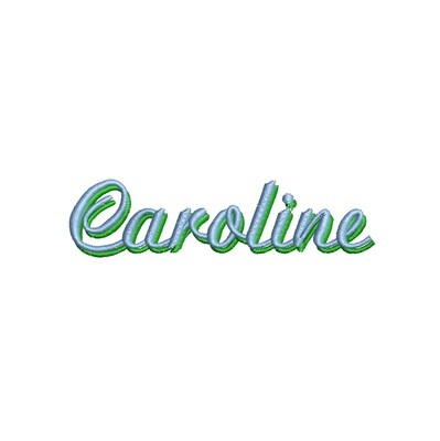 Caroline Shadow ESA font