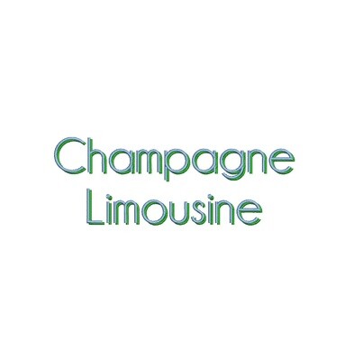 Champagne Limousine Shadow ESA font