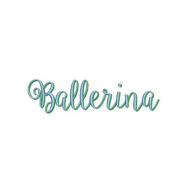 Ballerina Shadow ESA font
