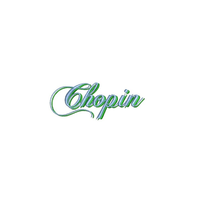 Chopin Shadow ESA font