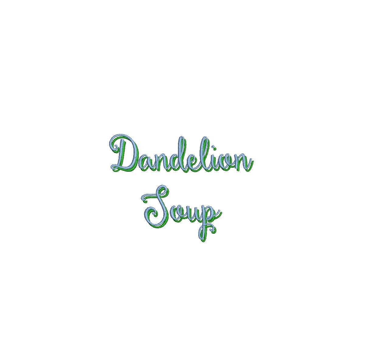 Dandelion Soup Shadow ESA font