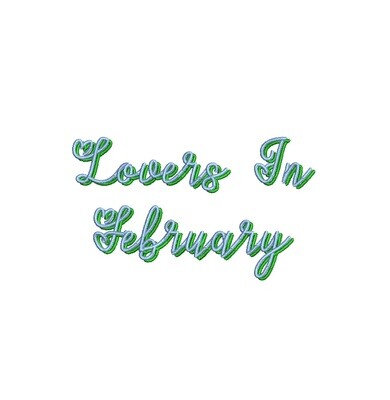Lovers In February Shadow ESA font