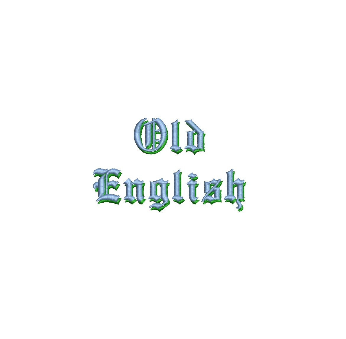 Old English Shadow ESA font