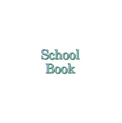 Schoolbook Shadow ESA font