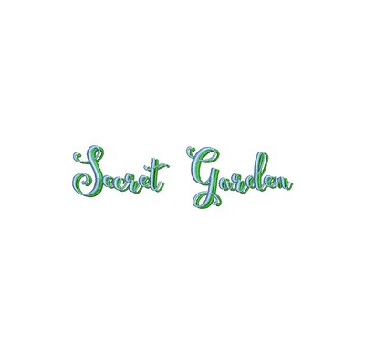 Secret Garden Shadow ESA font