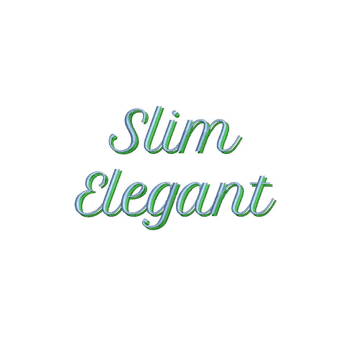 Slim Elegant Shadow ESA font