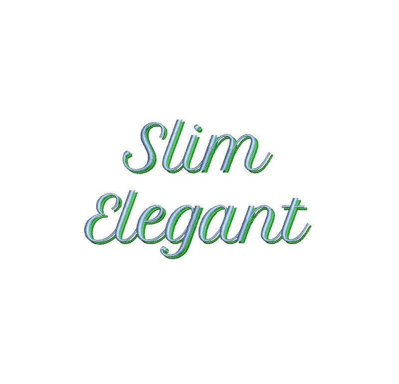 Slim Elegant Shadow ESA font