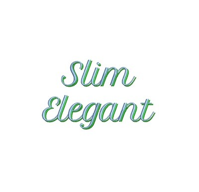 Slim Elegant Shadow ESA font