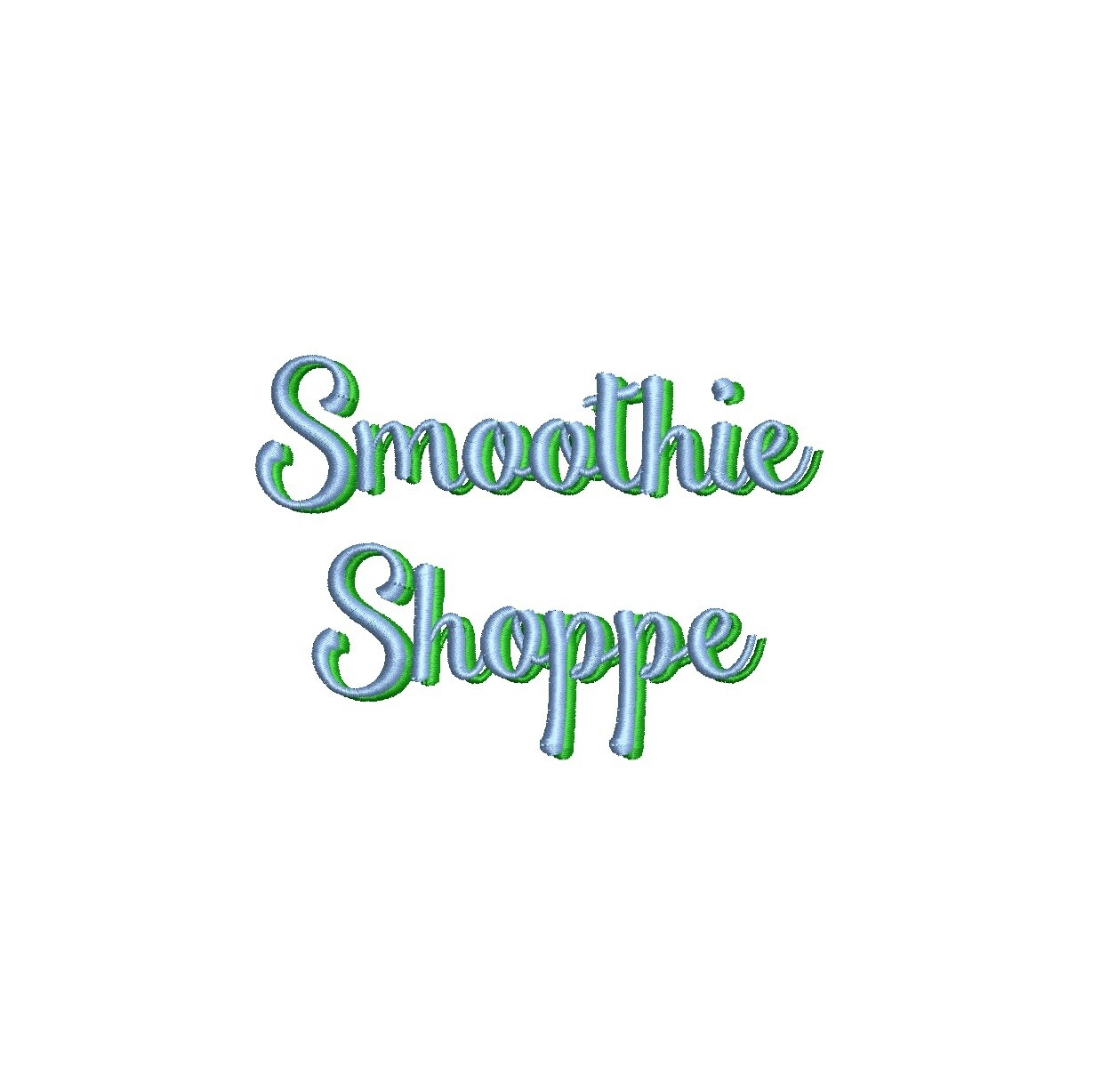 Smoothie Shoppe Shadow ESA font