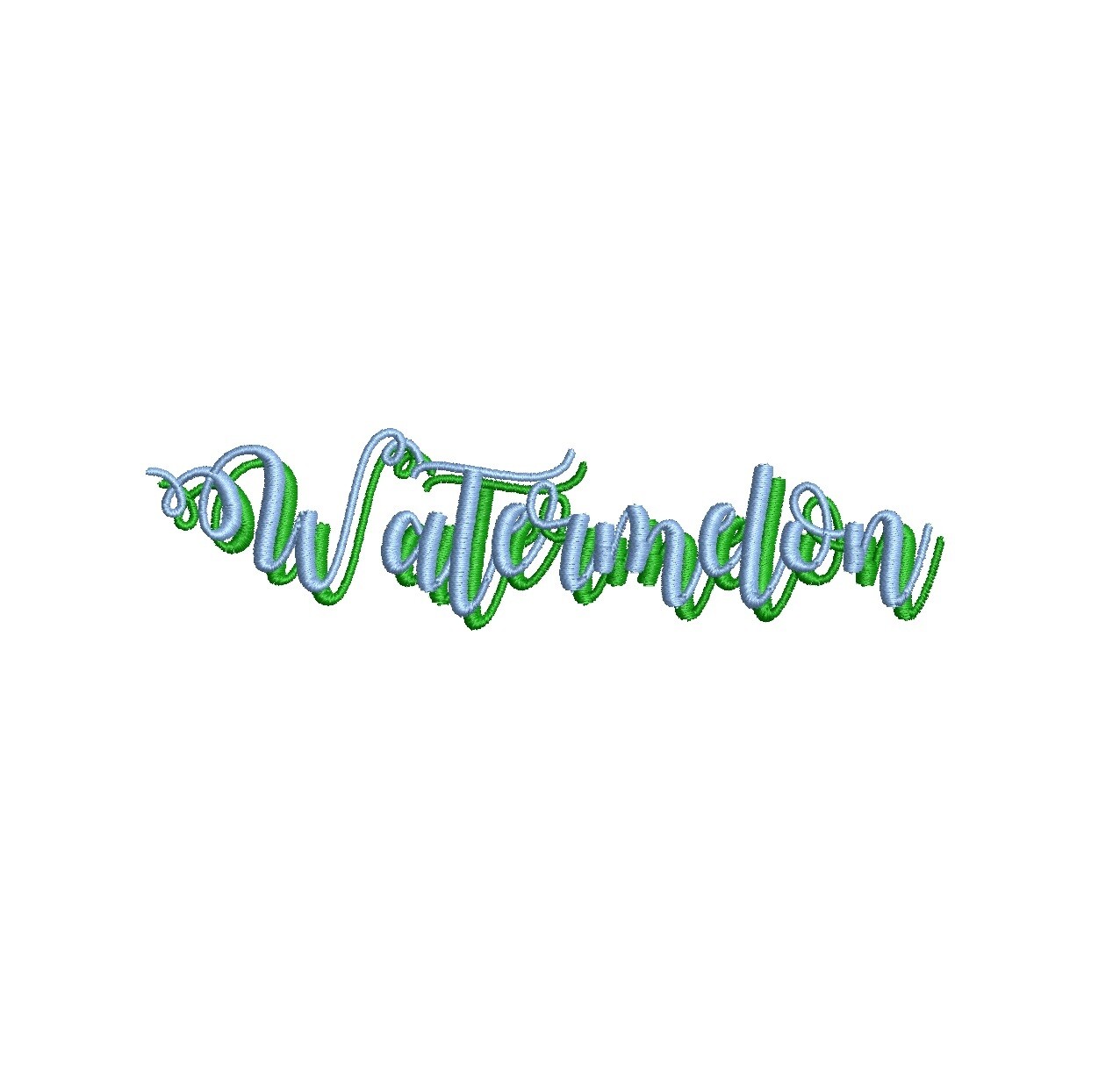 Watermelon Shadow ESA font