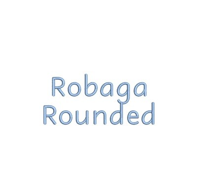 Robaga Rounded Regular ESA Font