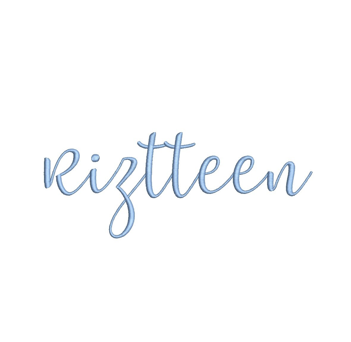 Riztteen Regular ESA Font
