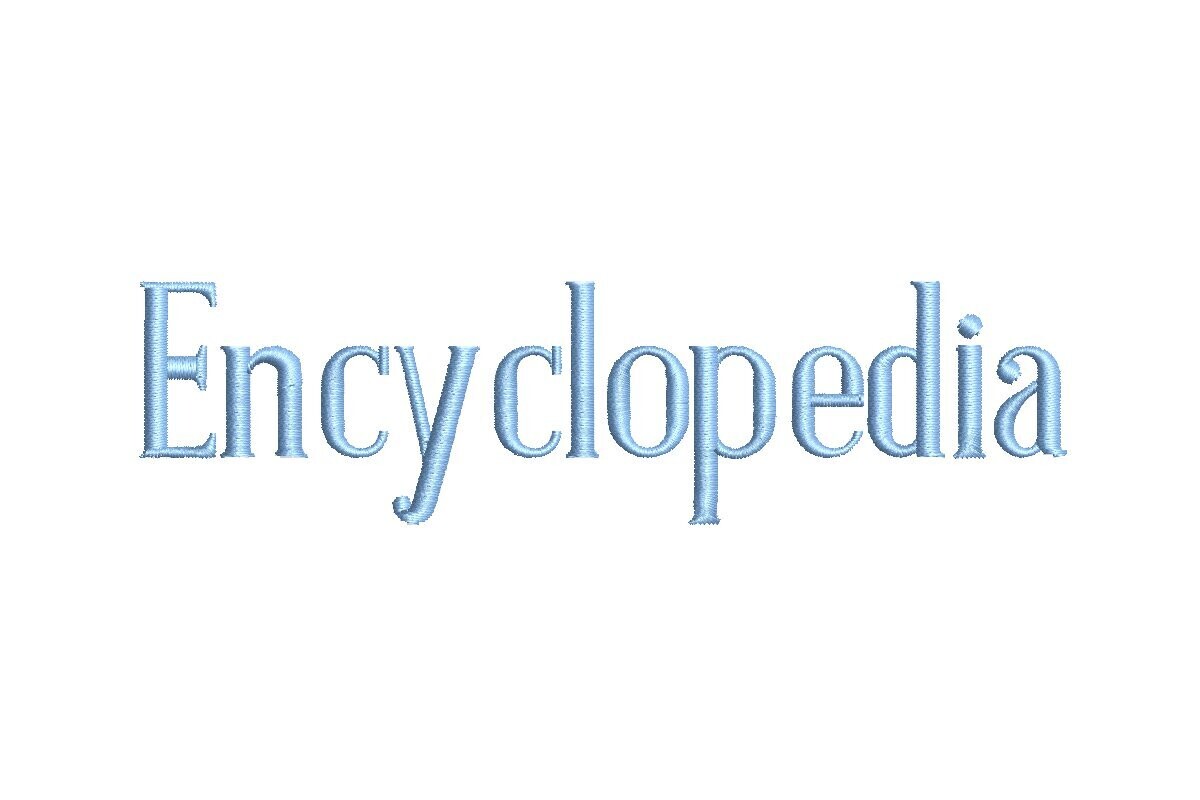 Encyclopedia ESA Font