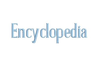 Encyclopedia ESA Font