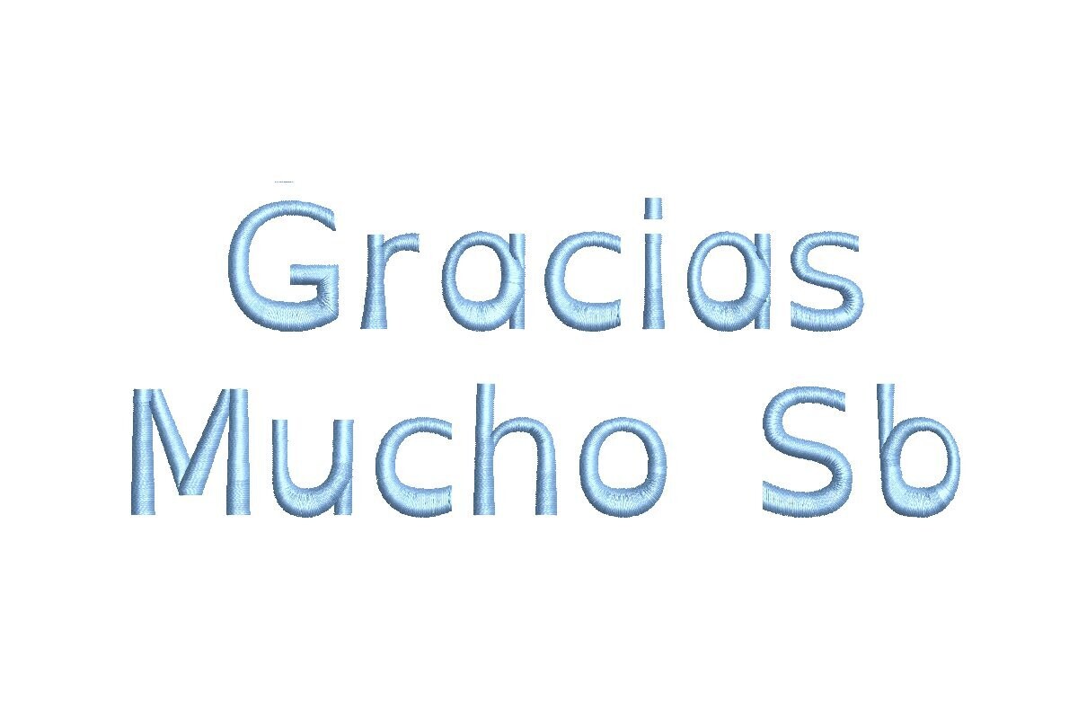 Gracias Mucho SB ESA Font