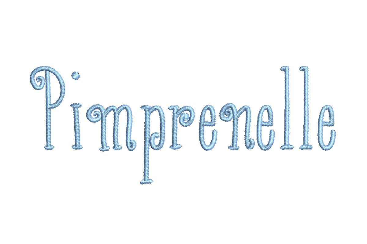 Pimprenelle ESA Font