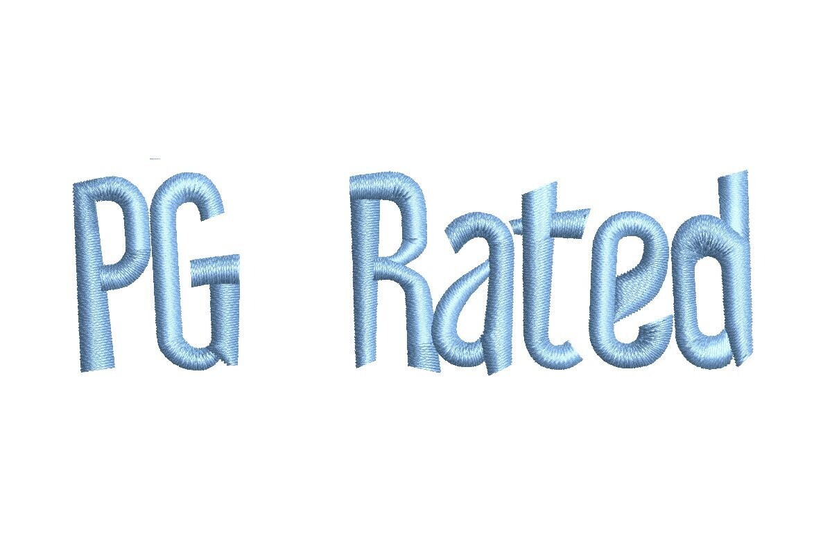 PG Rated ESA Font