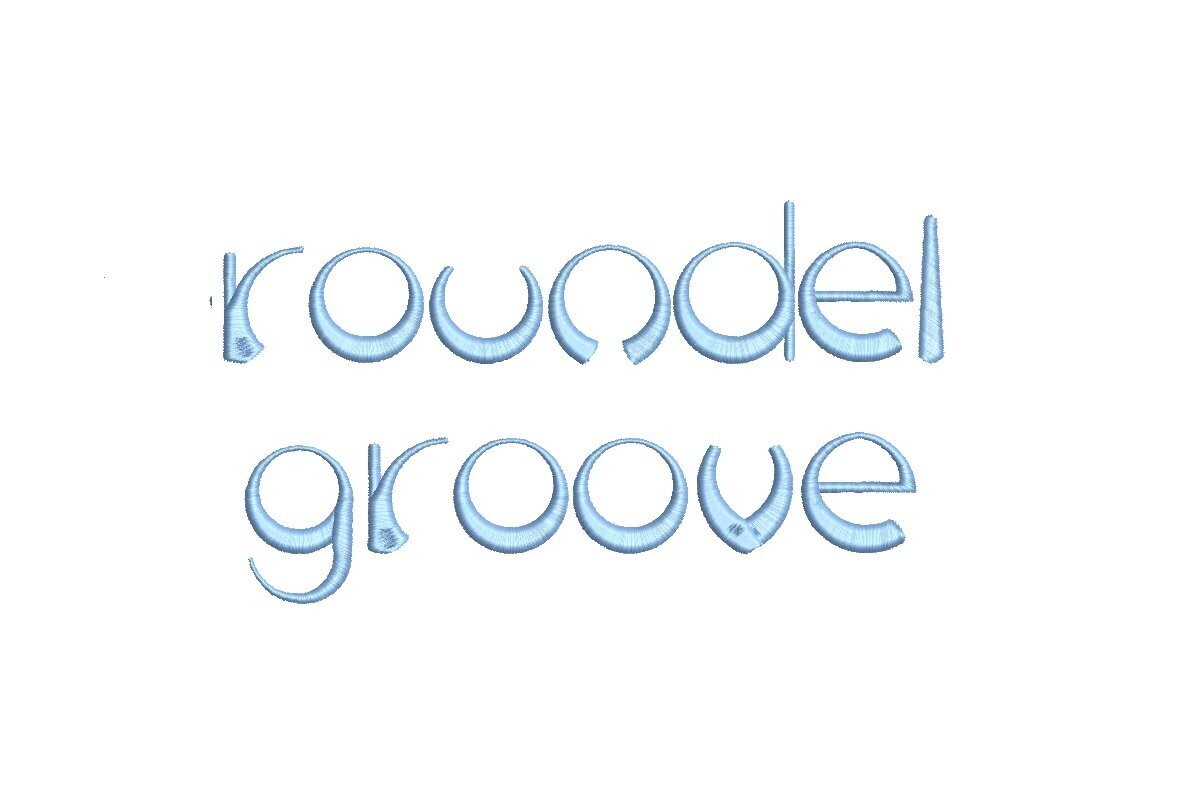 Roundel Groove ESA Font