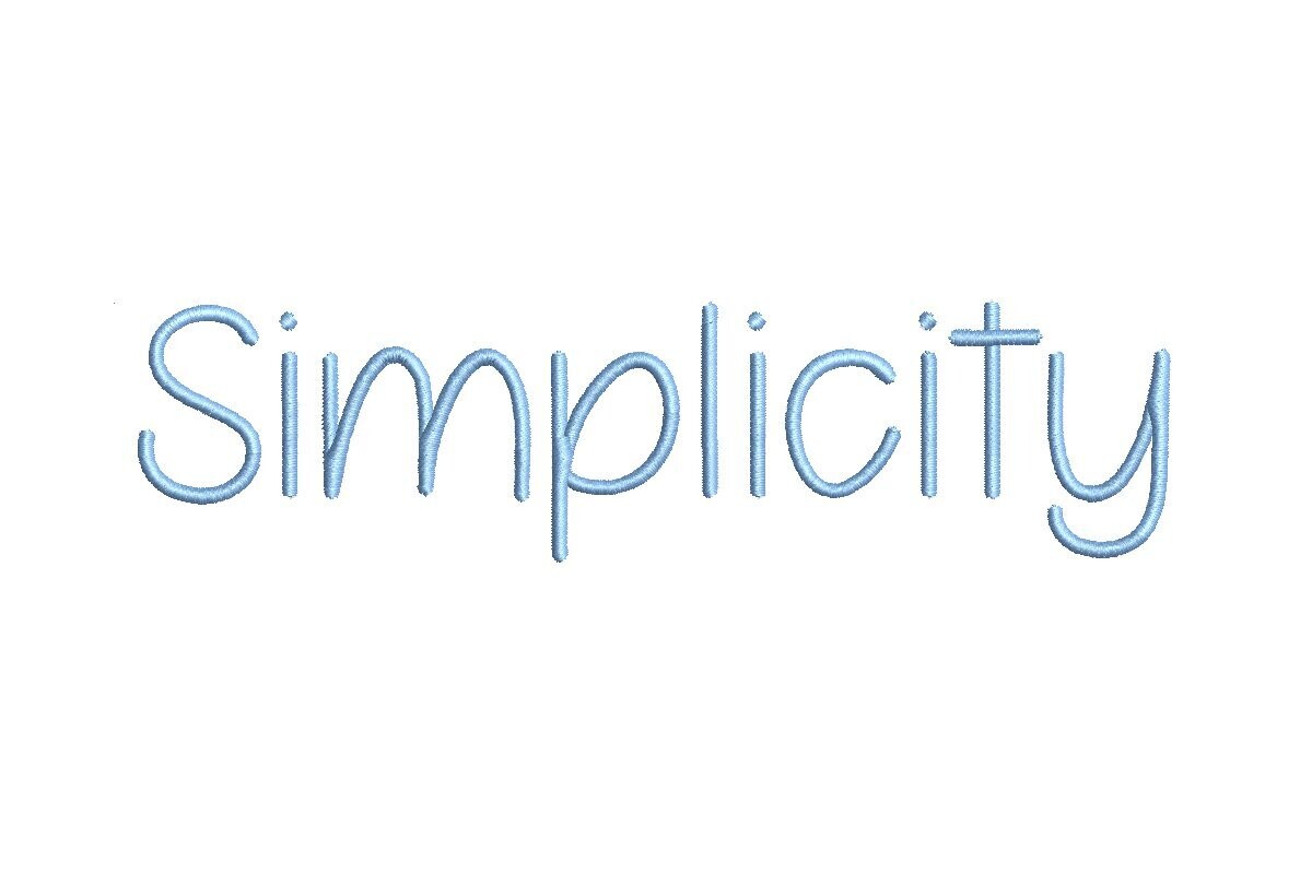 Simplicity ESA Font
