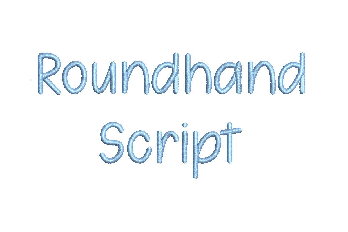 Roundhand Script ESA Font