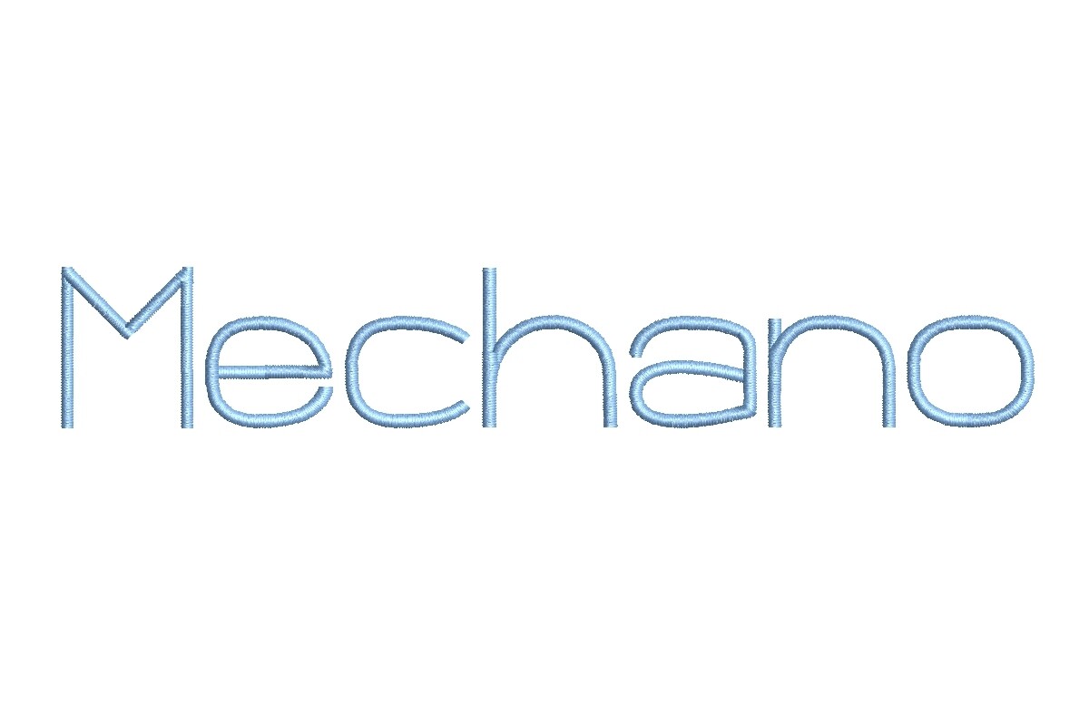 Mechano ESA Font