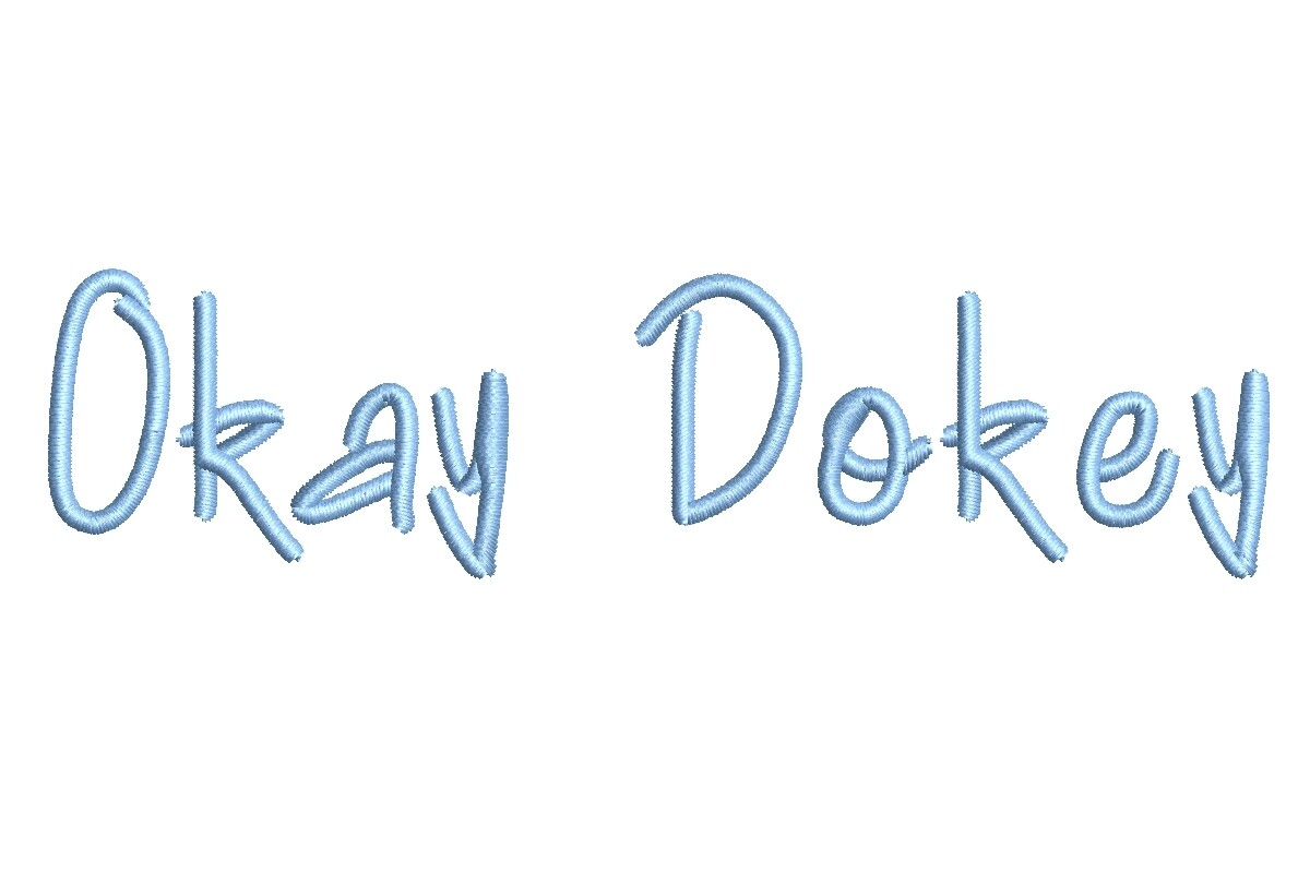 Okey Dokey Medium ESA Font