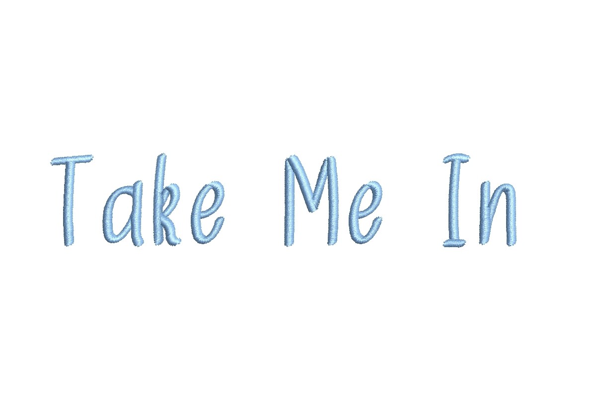 Take Me In ESA Font