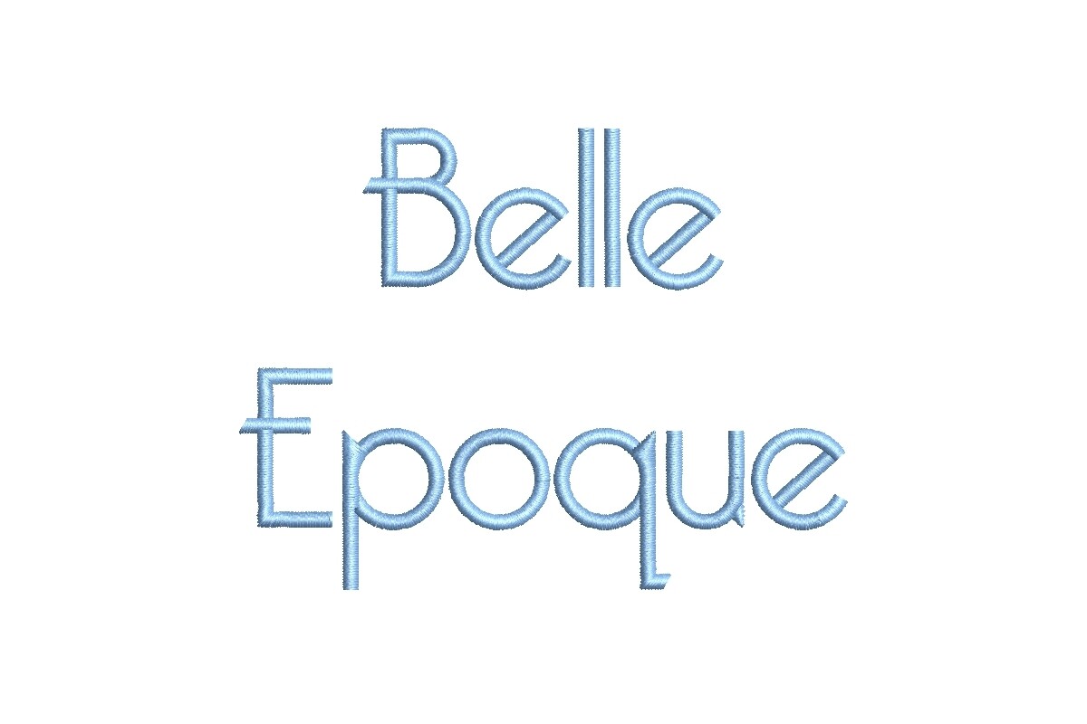 Belle Epoque ESA Font