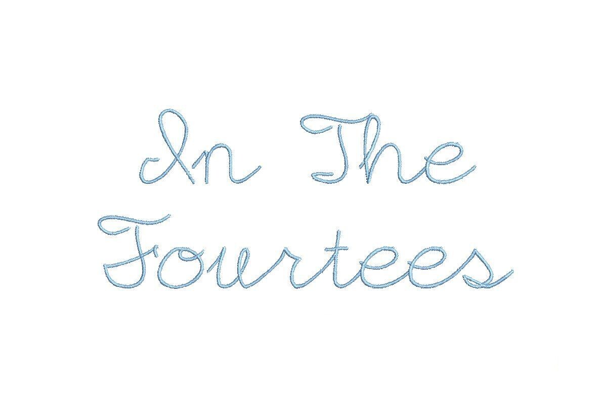 In The Fourtees ESA Font