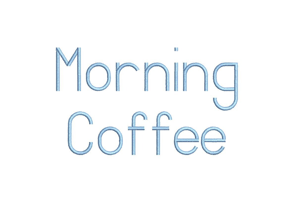 Morning Coffee ESA Font