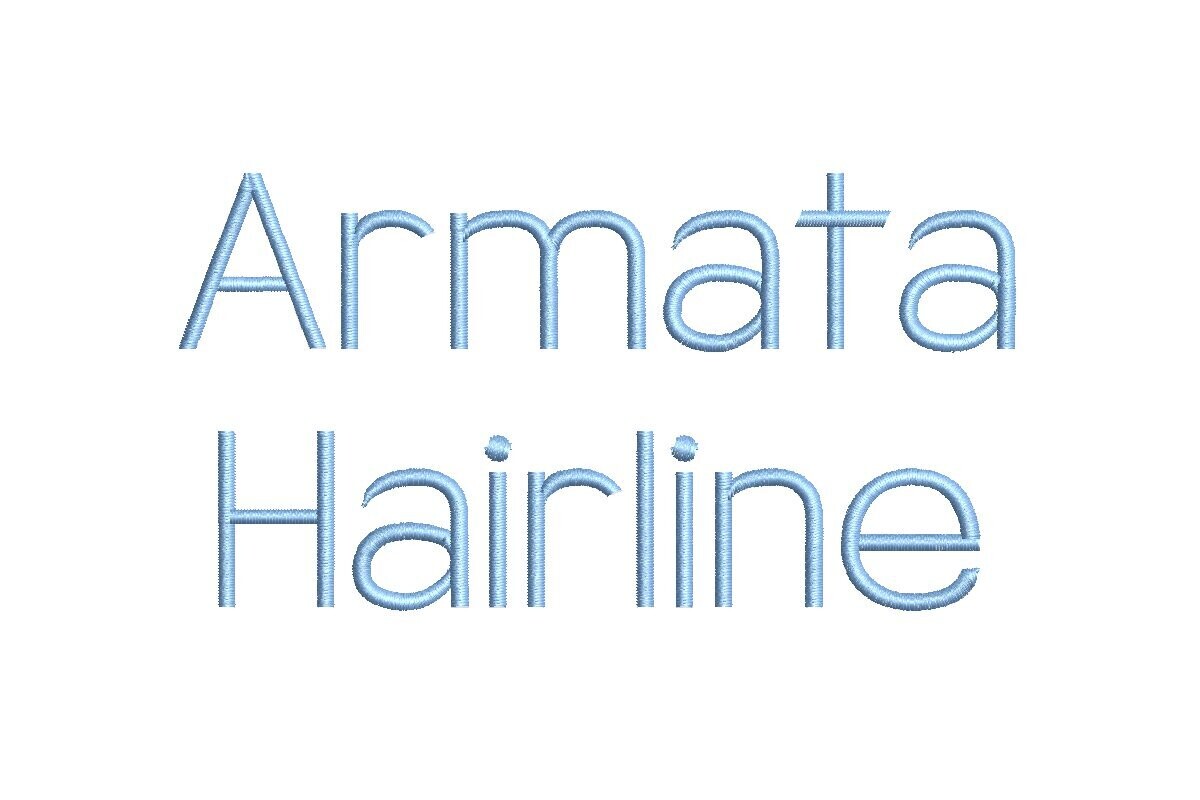 Armata Hairline ESA Font