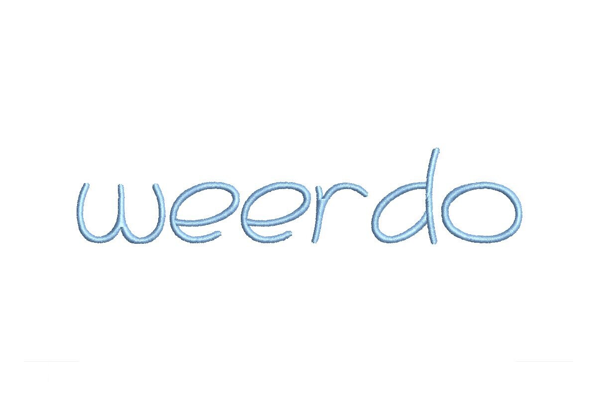 Weerdo ESA Font
