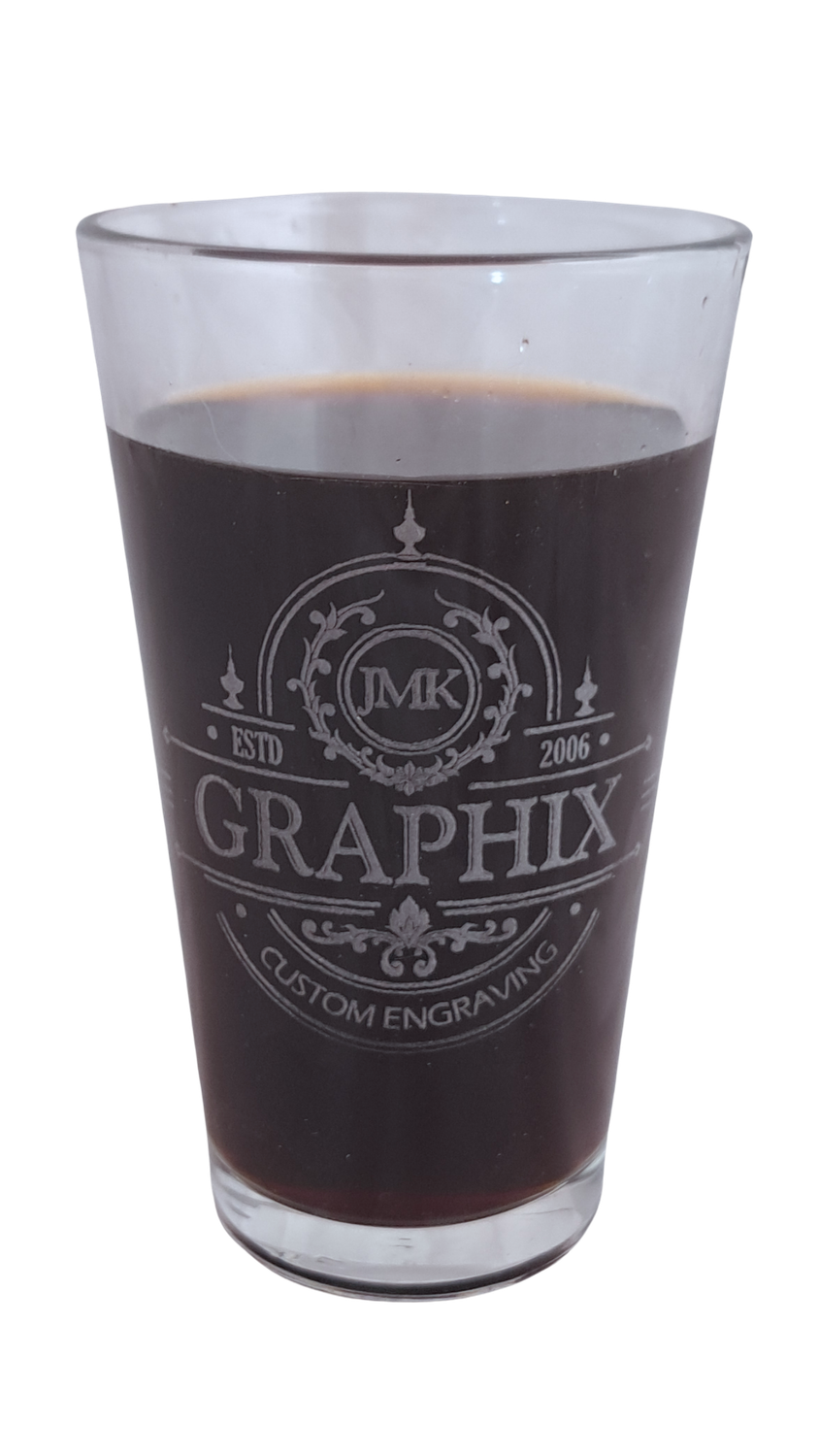 Custom Pint glasses 16 oz