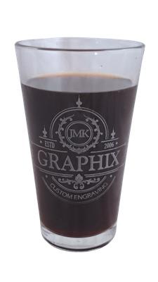 Custom Pint glasses 16 oz