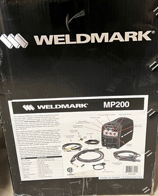 Weldmark MP200 Inverter Multiprocess Welder Mig/Stick/DC Tig