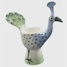 EGG CUP PEACOCK