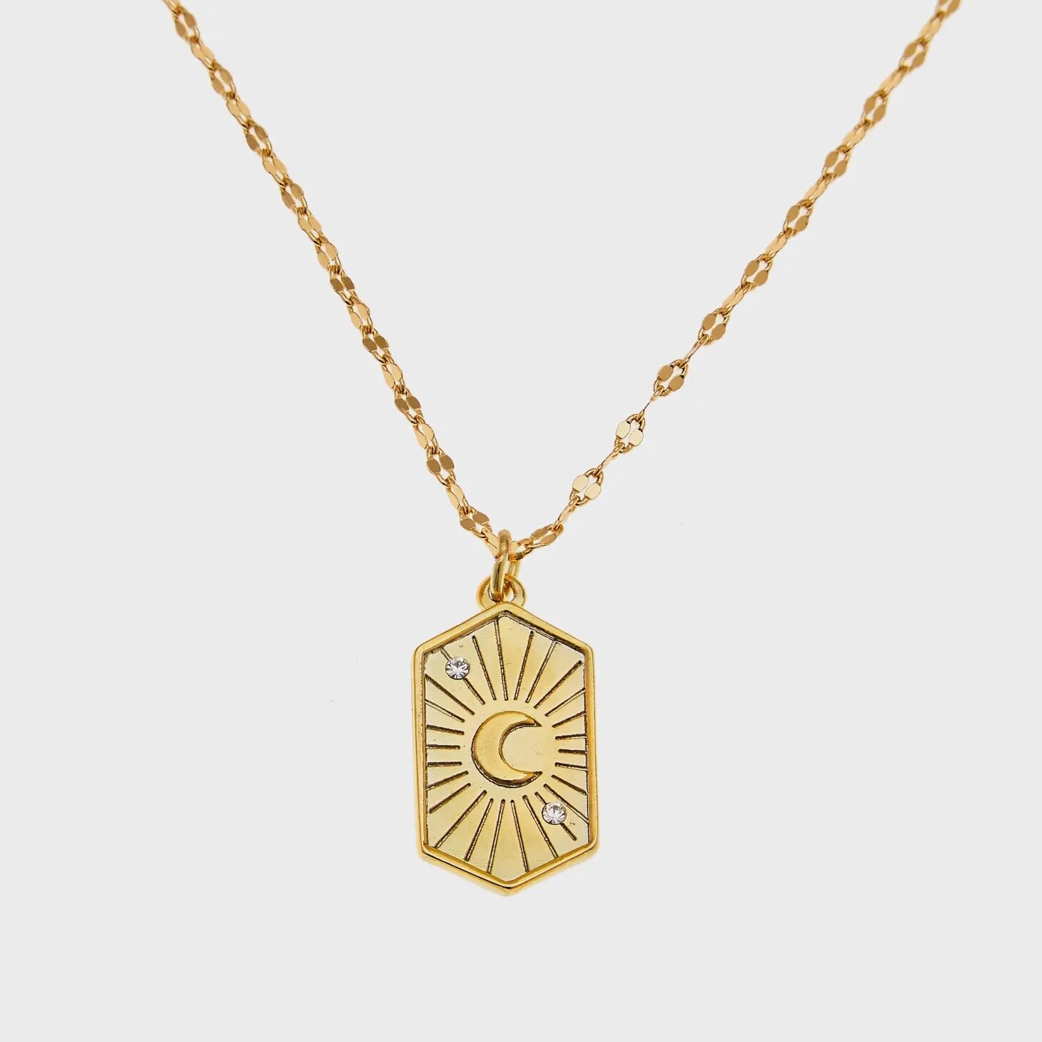 NECKLACE GOLD SKY ARCH
