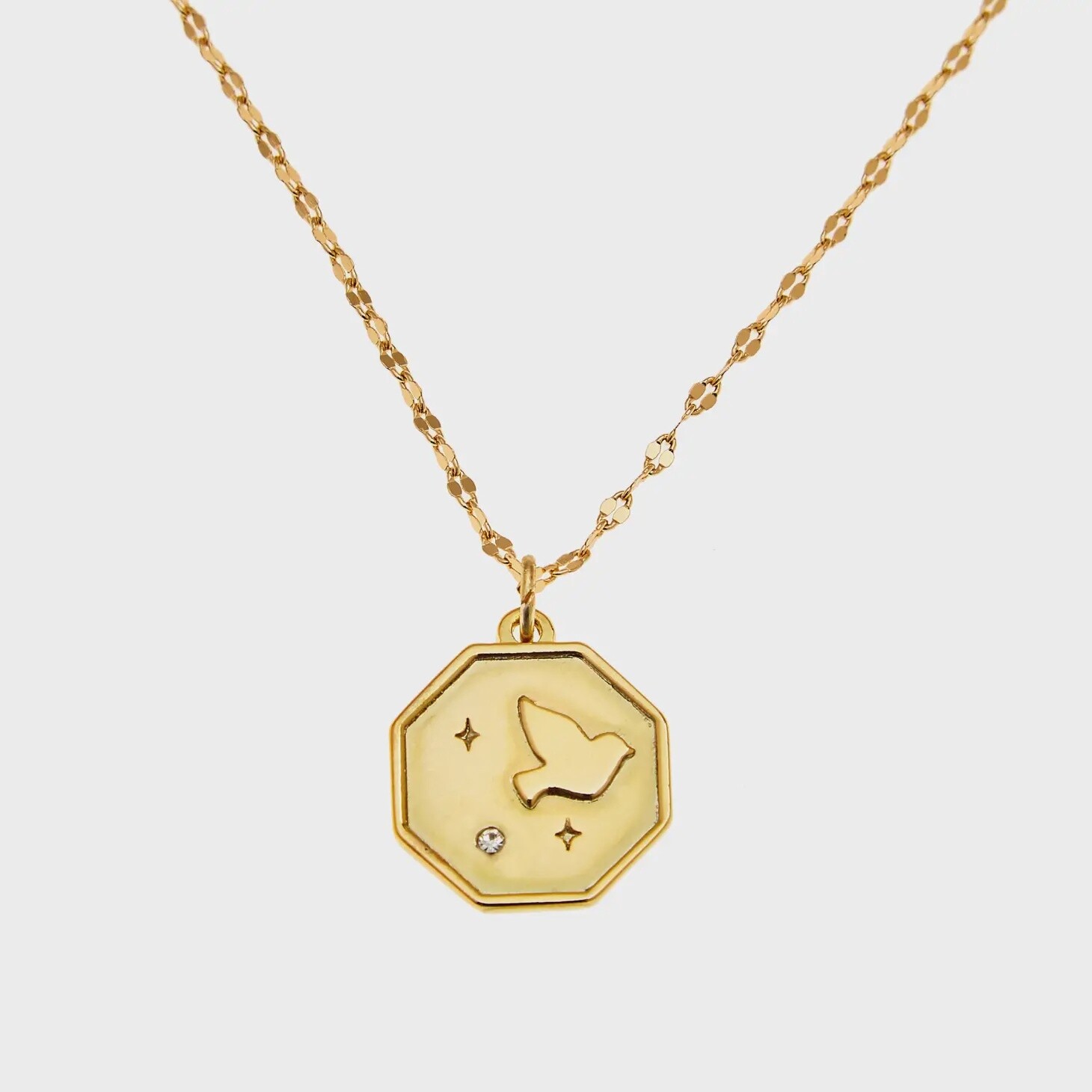 NECKLACE GOLD DOVE