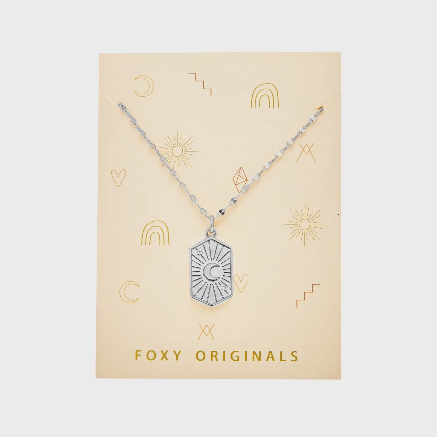 NECKLACE SILVER SKY ARCH