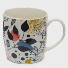 MUGS PORCELAIN AUTUMN FALLS/WISEWD
