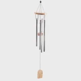 WIND CHIMES WOODEN 58CM METAL TUBE