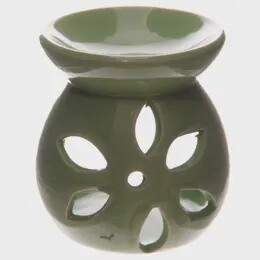 OIL BURNER CERAMIC PETAL CUT