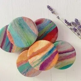 SOAP FELTED ROSEMARY CEDAR EUCALYPTUS