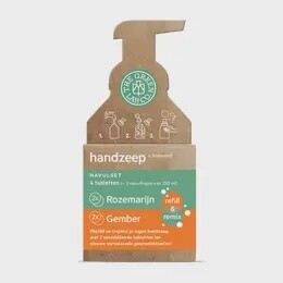 HAND SOAP REFILL TABLET SET ROSEMARY GINGER