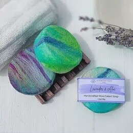 SOAP FELTED LAVENDER AND ALOE