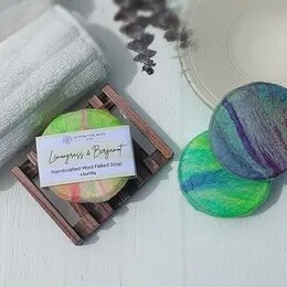 SOAP FELTED LEMONGRASS AND BERGAMONT