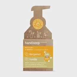 HAND SOAP TABLET REFILL SET BERGAMOT VANILLA